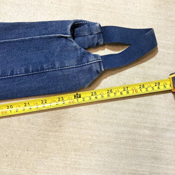 WOMEN'S BULL&BEAR DENIM SKINNY JEANS WITH BOOTSTRAPS WOMENS SIZE 8 (EUR 36) - Picture 3 of 5